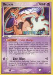 Deoxys 16/107 Non-Holo Stamp Promo - Destiny Deoxys